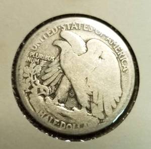 1919-S WALKING LIBERTY HALF DOLLAR