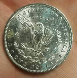 1885-O MORGAN SILVER DOLLAR BU MS64