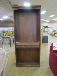 lot 539 image: 84 in Wooden Bookcase (NICE CONDITION)