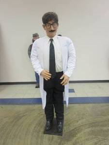 lot 578 image: Standing Doctor Mannequin
