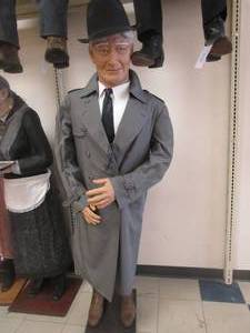 lot 603 image: Standing Detective Mannequin