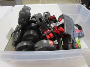 lot 607 image: Bin of Pricing Guns, SOLD AS IS