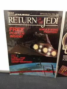 Star Wars Return of the Jedi Comic Lot Issues #73-#76