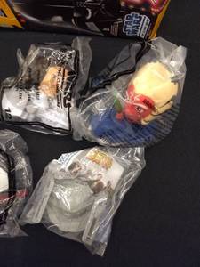 Vintage Star Wars McDonalds Happy Meal Lot and Happy Meal Toys