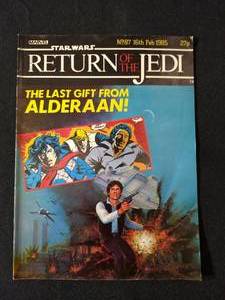 Star Wars Return of the Jedi Comic Lot Issues #87-#91