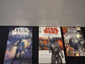 Star Wars Boba Fett Lot of Reading Books and Star Wars Insider Magazine