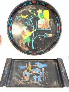 Vintage Metal Trays