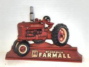 McCormick Farmall IH Door Stop 9.5 Inch Wide