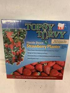 New Upside Down Strawberry Planter