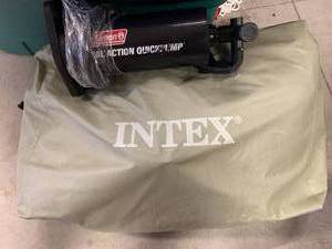 Intex Blow up Mattress with Pump