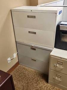 2 drawer horizontal file cabinet