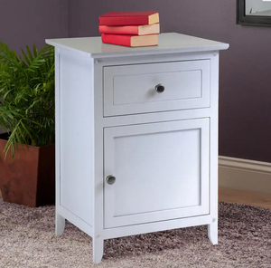 Eugene Accent Table White