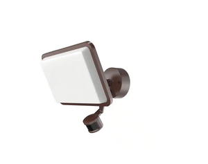 ProBrite 400-Watt Equivalent 60-Degree Bronze Motion Activated Outdoor Integrated LED Large Flood Light, 4000K