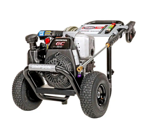 Simpson MegaShot 3200 PSI 2.5 GPM Gas Cold Water Pressure Washer with HONDA GC190 Engine (49-State)