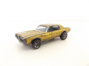 Authentic Original USA Made Redline Hot Wheel Spectraflame Gold Custom Cougar&nbsp