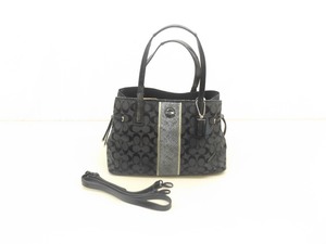 Authentic COACH Stripe Python Signature Hobo Bag
