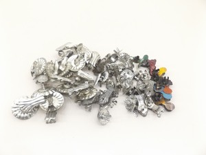 Lot of Antique Metal Christmas Tree Ornament Clips, Candle Holders, etc.