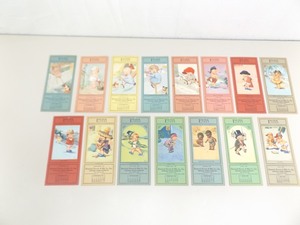 Lot of 15 Lektrik Lines 1930s Calendar Cards