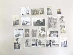 Lot of Vintage Photos and Postcard of Hunky Men