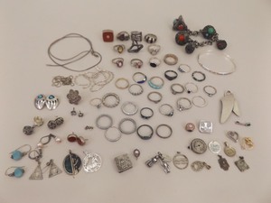 264.3 Grams of .925 Sterling Silver Jewelry