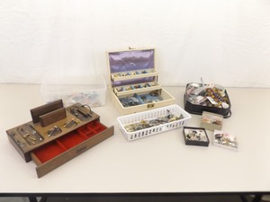 Large Lot of Misc. Costume Jewelry and Beads