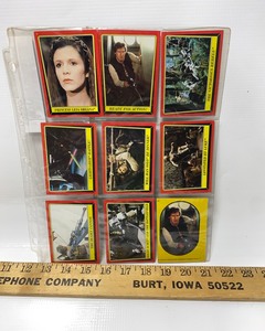 lot 119 image: Star Wars Cards