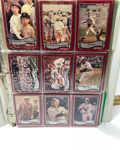 lot 115 image: Binder Of Baseball Cards