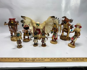 lot 127 image: Handmade Tribal Figures