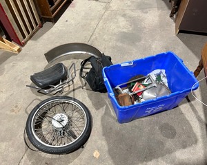 lot 85 image: Motorcycle Parts