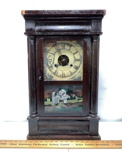 lot 336 image: Antique Clock