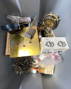 lot 350 image: Clock Parts
