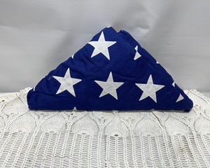 lot 68 image: Valley Forge Flag (Folded)