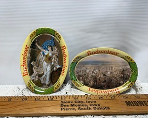 lot 56 image: Budweiser Tin Trays
