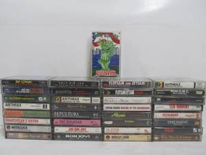 lot 20 image: Great Lot of Vintage Rock & Roll Cassette Tapes #1