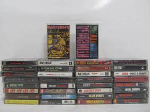lot 21 image: Great Lot of Vintage Rock & Roll Cassette Tapes #2