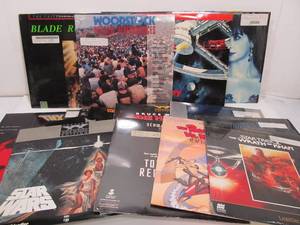 lot 34 image: Great Lot LASERDISC Movies #1