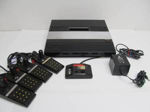 lot 97 image: Working ATARI 52 Video Game System wControllers & Cords
