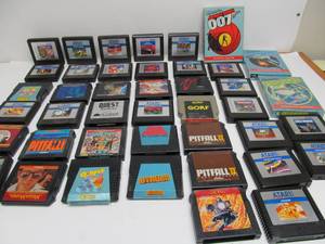 lot 98 image: Large Lot of ATARI 5200 Video Games