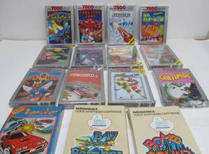 lot 99 image: Lot of MOSTLY SEALED Vintage ATARI 7800 Video Games