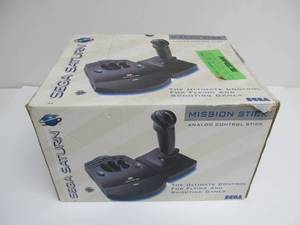 lot 100 image: Nice Condition SEGA SATURN Mission Stick Video Game Controller