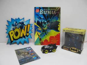 lot 182 image: Group of Assorted BATMAN Items