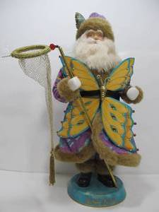 lot 252 image: LARGE Vintage Limited Edition Neiman Marcus Santa Claus Display Statue