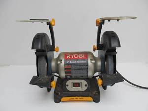 lot 225 image: Working RYOBI 6 Bench Grinder
