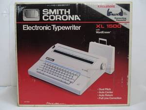lot 80 image: NOS Factory Sealed Smith-Corona Electric Typewriter