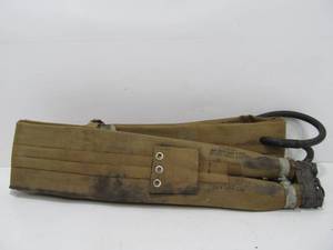 lot 202 image: Original WW2 US NAVY Inflatable Life Preserver Belt