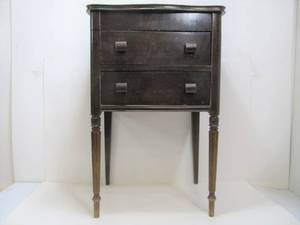 lot 215 image: Vintaeg 1940s era Perfect Sewing Cabinet by The Caswell Runyan Company