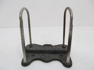lot 306 image: Vintage Cast Iron Office Receipt Holder for Miller-Davis PTG. Co. Minneapolis, MN
