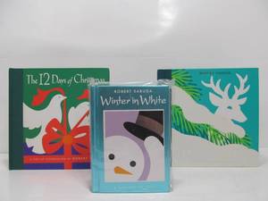 lot 282 image: 3 Christmas Pop-Up Books 