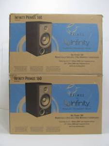 lot 286 image: Pair of INFINITY Primus 160 2-Way Bookshelf Speakers