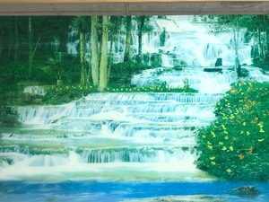 lot 218 image: LARGE Working Motion & Sound Wall Hanging